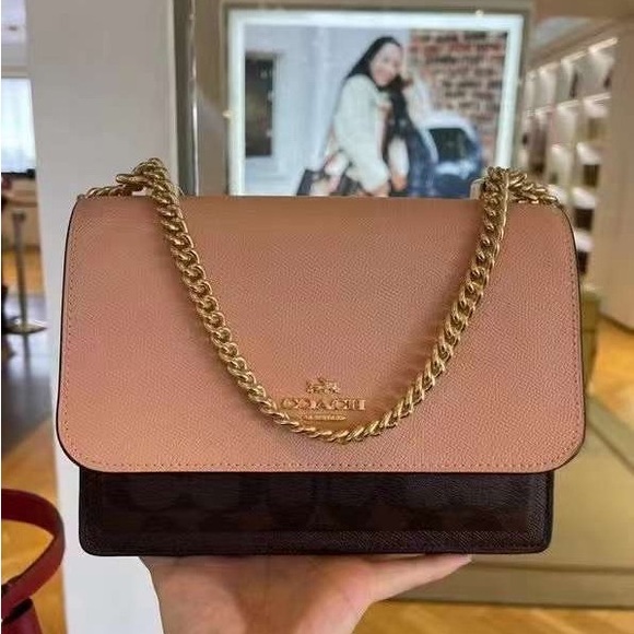 coach Klare Crossbody In Signature Canvas - Picture 4 of 10